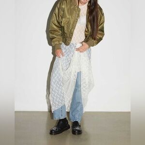 TikTok Viral Dr. Martens Black Slingback Mules with White Design